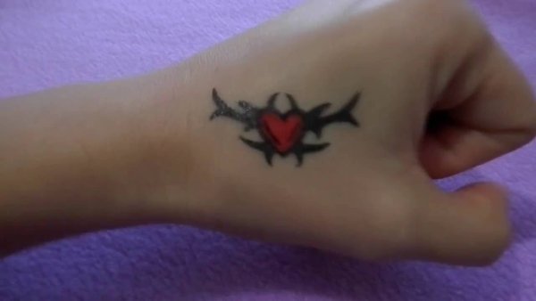 Легкие татушки на руку ручкой для пацанов