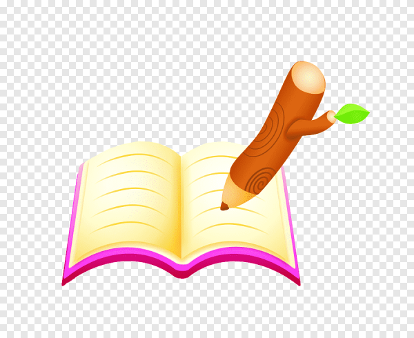 Книга с ручкой