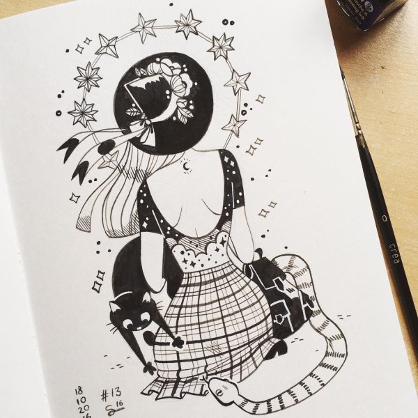 Идеи для скетчбука аниме