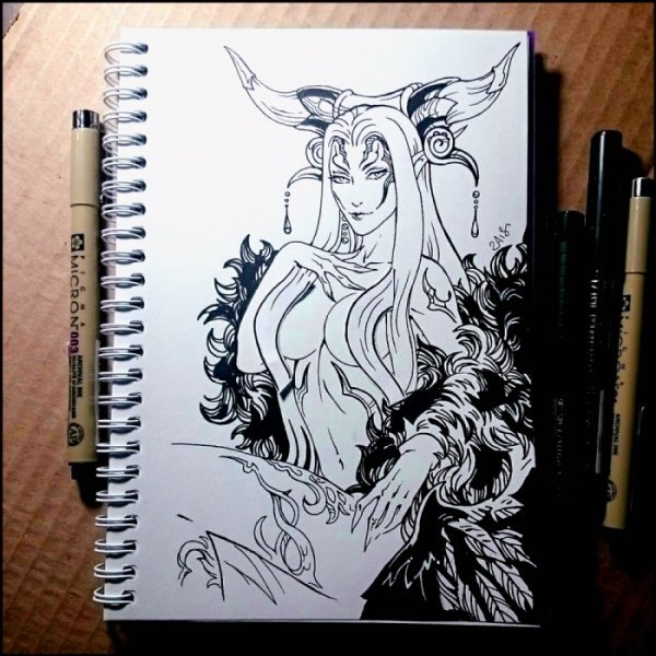 Рисунки для скетчбука