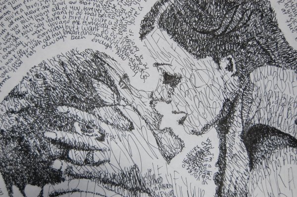 Пейзаж линером