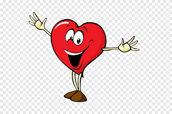 Сердечко с ручками и ножками