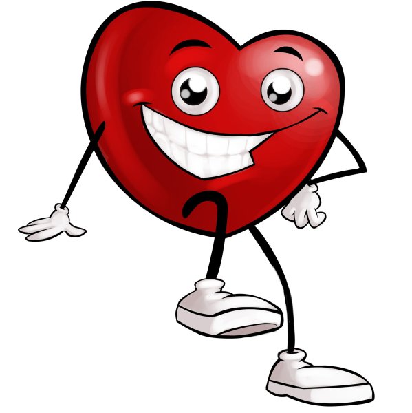 Сердечко с глазками