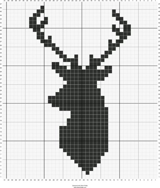 Рисунки по клеточкам черно белые