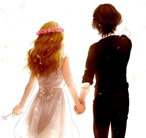 Мальчик и девочка держаться за пуки