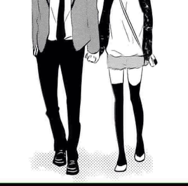 Аниме пары в черной одежде