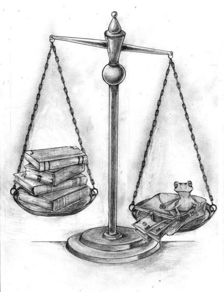 Весы иллюстрация