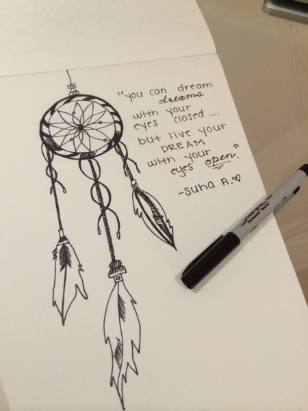 Скетчи черной ручкой простые