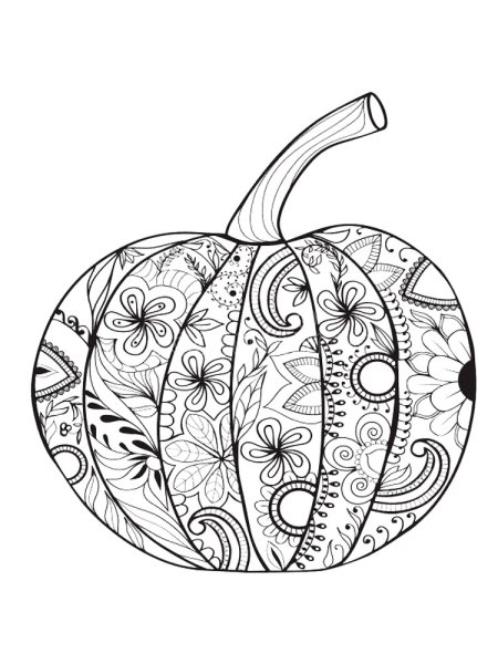 Стилизованная тыква