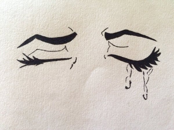 Грустные рисунки