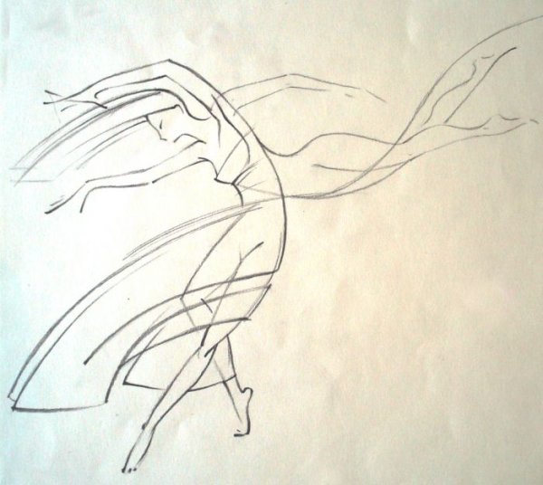 Ветер набросок