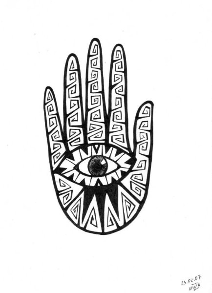 Значки гелевой ручкой