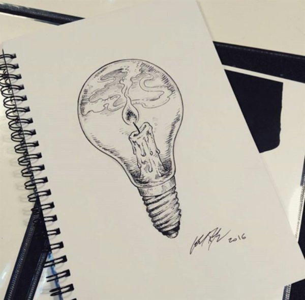 Рисунки для скетчбука лёгкие