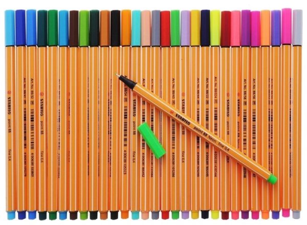 Ручки Stabilo point 88