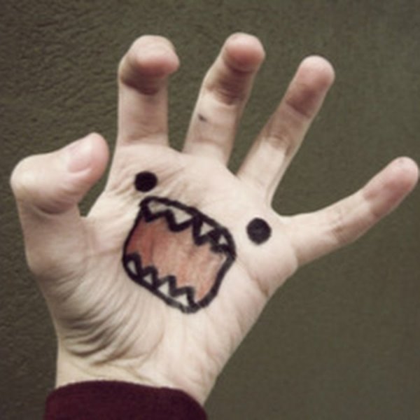Рисунки ручкой на руке легкие для пацанов