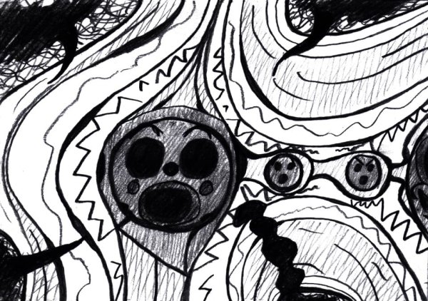 Мрачные идеи для рисования