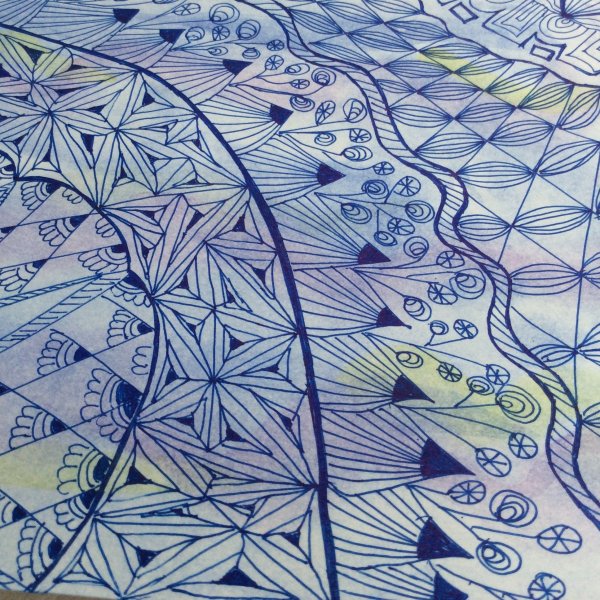 Медитативное рисование зенарт