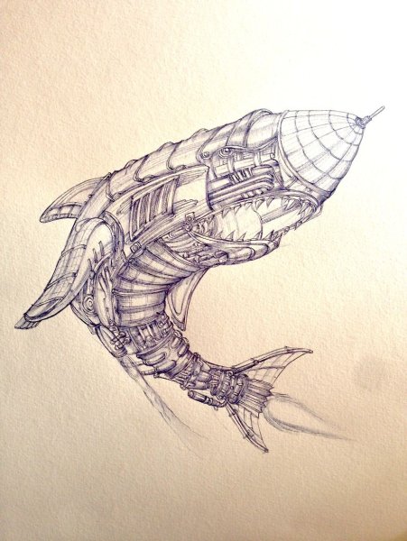 Тату космический корабль