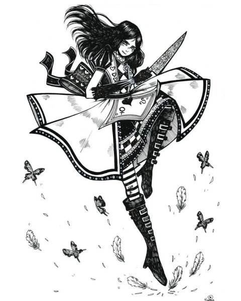 Alice MCGEE арт карандаш