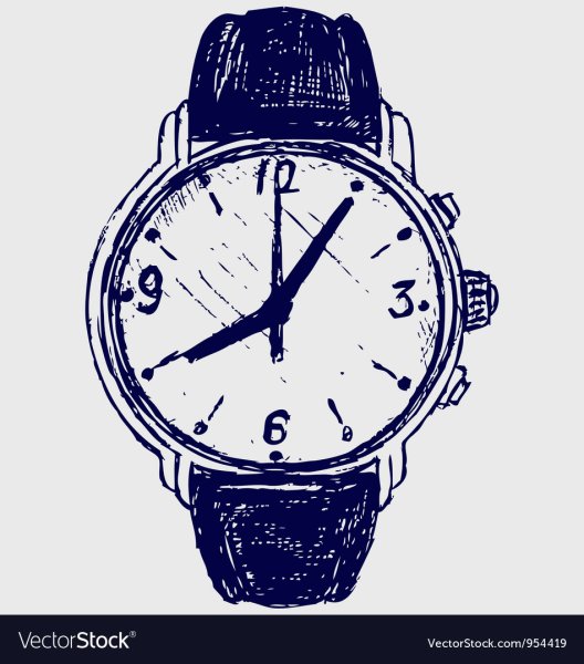 Наручные часы эскиз