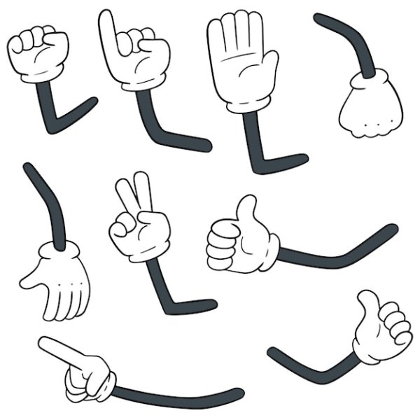 Ручки ножки человечек