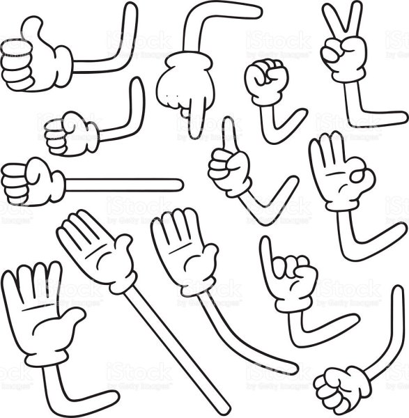 Стопы мультяшные