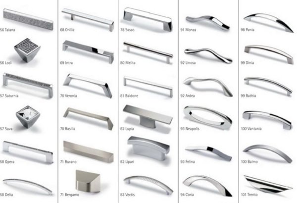 Фурнитура Хеттих ручки