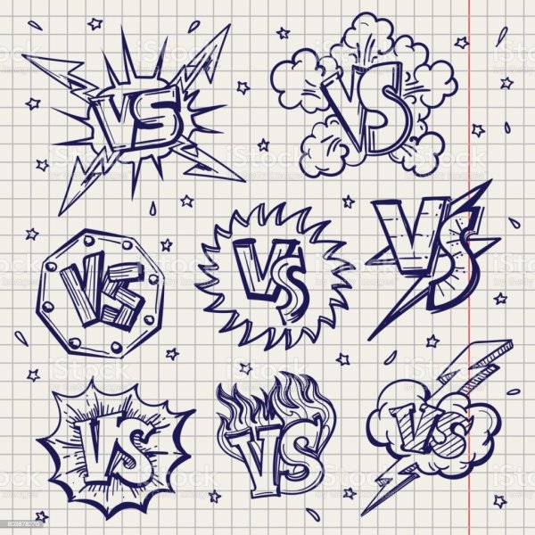 Символ нарисованные ручкой