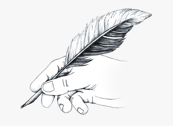 Перо рисунок