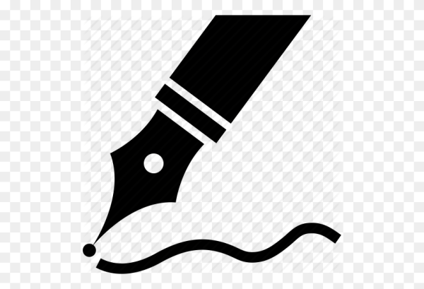 Логотип ручка перо