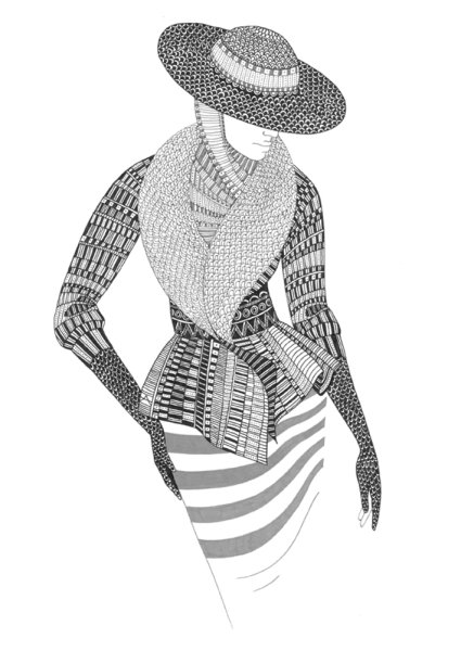 Фешион скетчбук