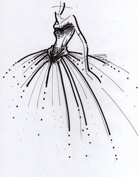 Набросок девушки