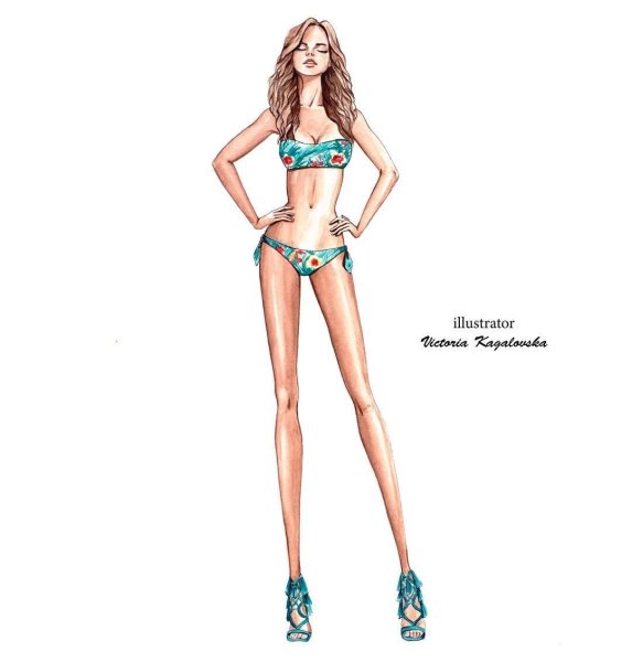 Модные эскизы