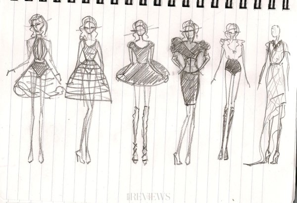 Фигура для рисования одежды