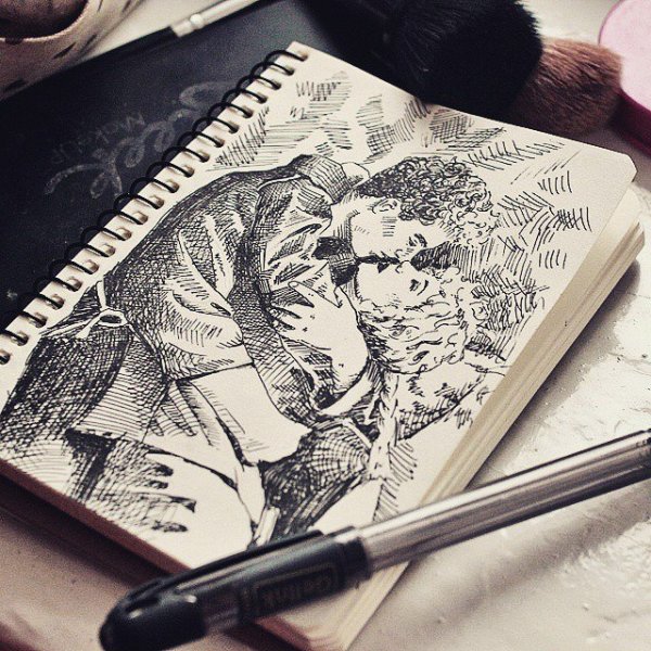 Необычные рисунки карандашом