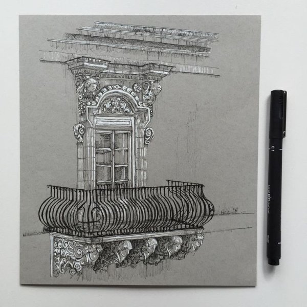 Архитектура ручкой