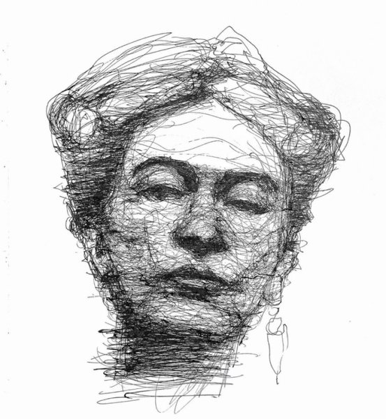 Рисунки людей ручкой