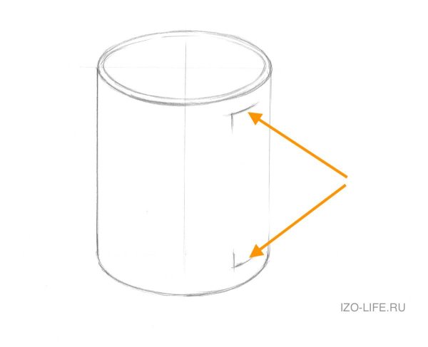 Построение кружки