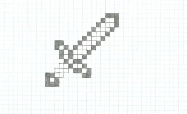 Меч в клеточку