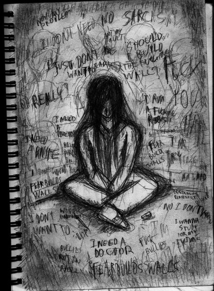 Депрессия карандашом