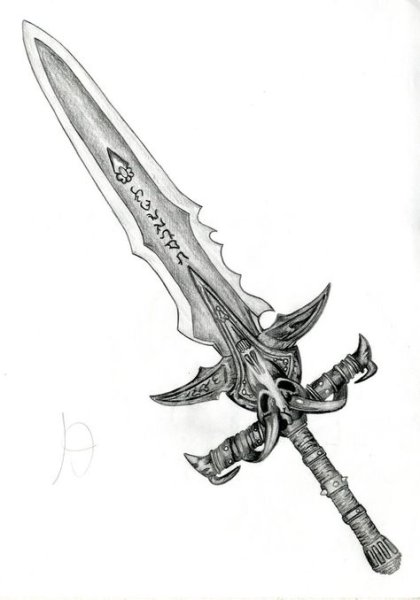 Тату Warcraft Фростморн