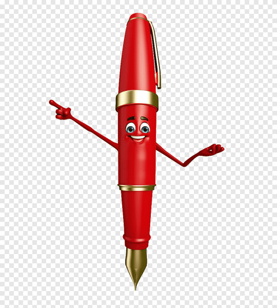 Шариковая ручка мультяшная