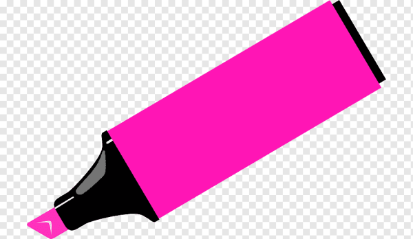 Маркер на прозрачном фоне