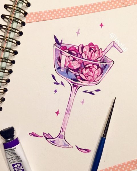 Красивые рисунки для скетчбука