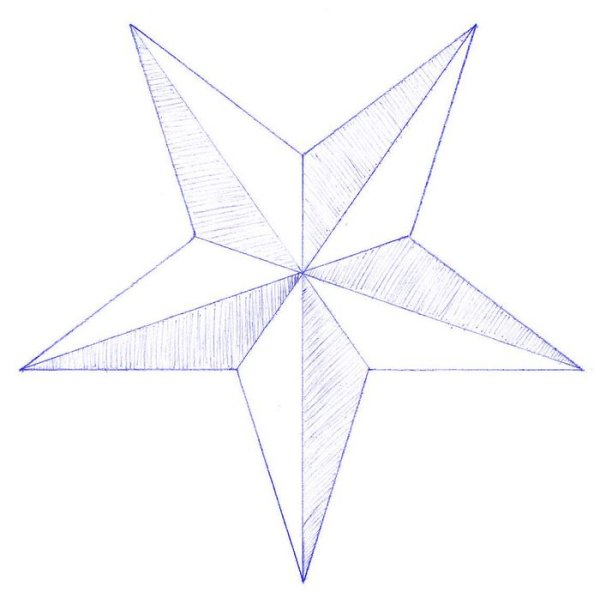 Начертить звезду
