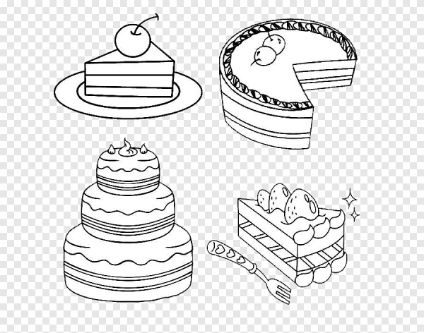 Тортик схематично