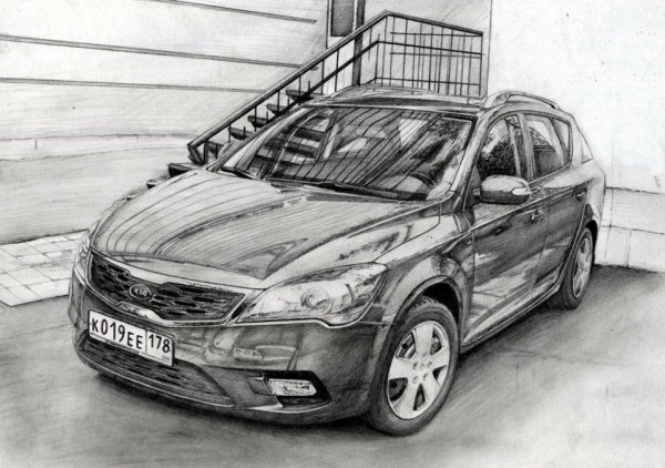 Кия СИД 2011 Рестайлинг карандаш