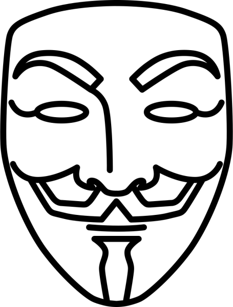 Гай Фокс рисунок