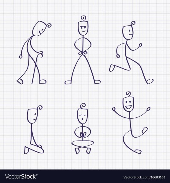 Рисуем человечков