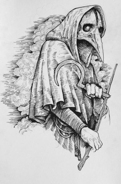 Смерть рисунок